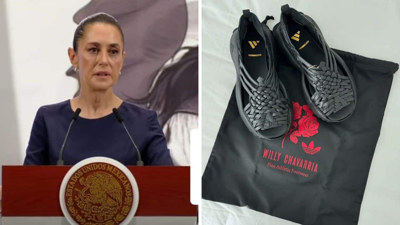 Adidas contesta a Sheinbaum tras reclamo por plagio de calzado tradicional de Oaxaca