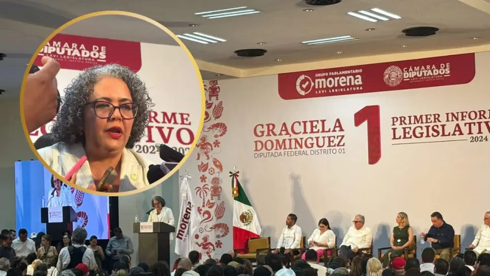Graciela Domínguez descarta aspirar a candidatura en 2027: Yo estoy enfocada en el cargo que me dió la población