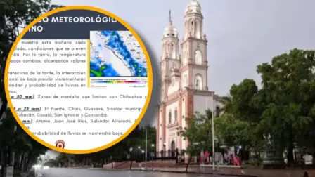 Se esperan lluvias en algunos municipios de Sinaloa este 9 de agosto: Protección Civil
