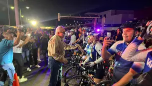 Rocha Moya da banderazo a Altata Rush acompañado de más de mil ciclistas