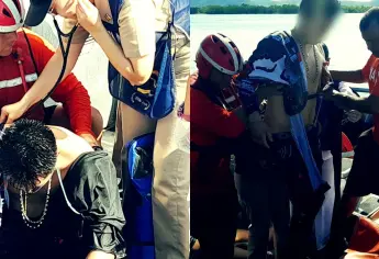 Armada de México rescata a dos hombres con posible ahogamiento en Mazatlán