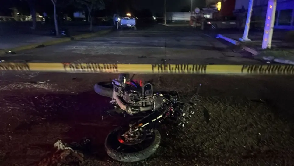 Un motociclista pierde la vida en un accidente por el bulevar Agricultores en Culiacán