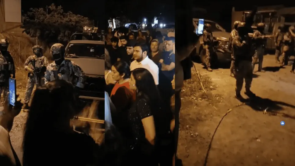 Militares disparan al aire y lanzan gas lacrimógeno a ciudadanos en Guamúchil tras intento de liberar a detenidos