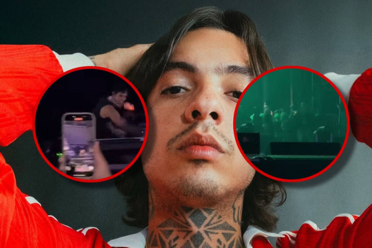Natanael Cano llega a los golpes en pleno concierto en el Baja Beach Fest Rosarito | VIDEO