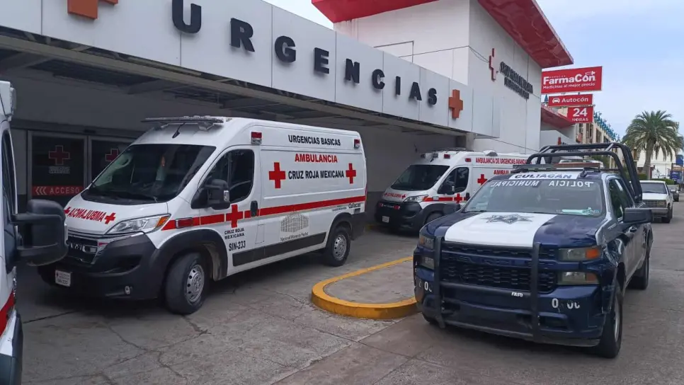 Atacan a balazos a hombre en la colonia Ampliación San Benito y muere en la Cruz Roja en Culiacán