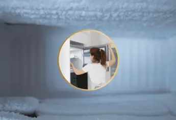 ¿Cómo limpiar el hielo del congelador sin desconectar el refrigerador?
