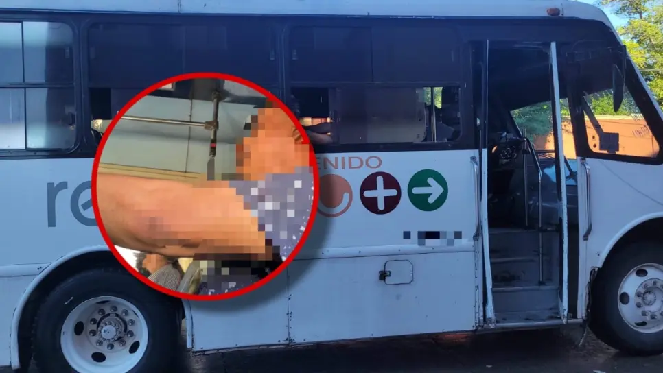 Denuncian a presunto acosador sexual en transporte público de Los Mochis