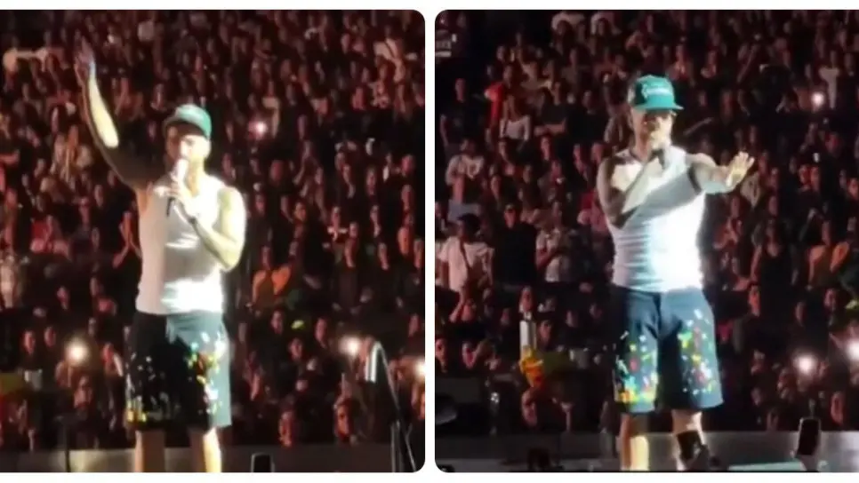 Maluma regaña a una fan por llevar a un bebé a su concierto