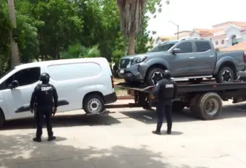 Autoridades recuperan seis vehículos robados en Culiacán