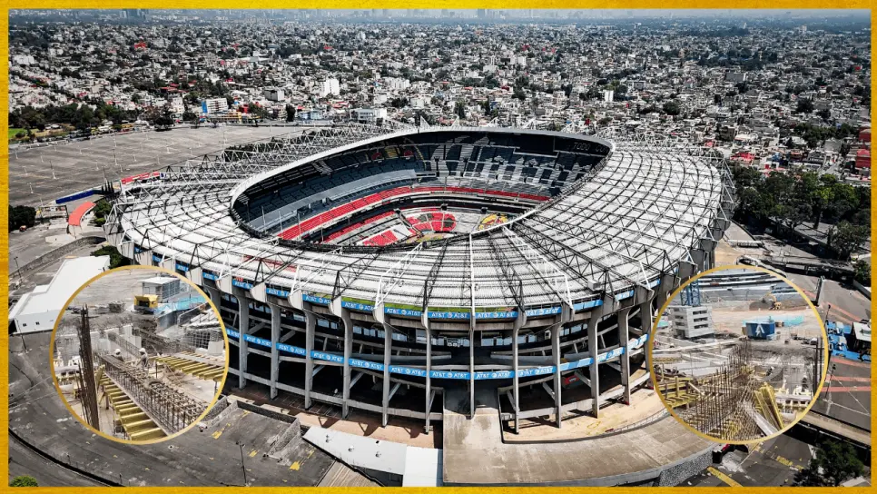 Mundial México 2026: ¿Cómo va la remodelación del Estadio Azteca?