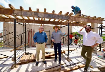 Secundaria en Valle Alto, Culiacán, estará lista en febrero 2026; Rocha Moya supervisa avances