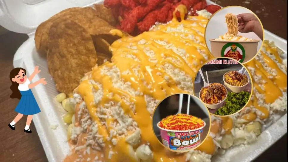 Elote con ramen: la fusión callejera que causa furor en Los Mochis, ¿Ya los probaste?
