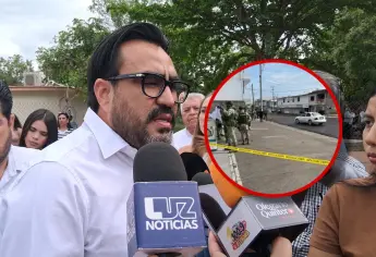 Gámez Mendivil lamenta el asesinato del comandante municipal en la Kz4, Culiacán