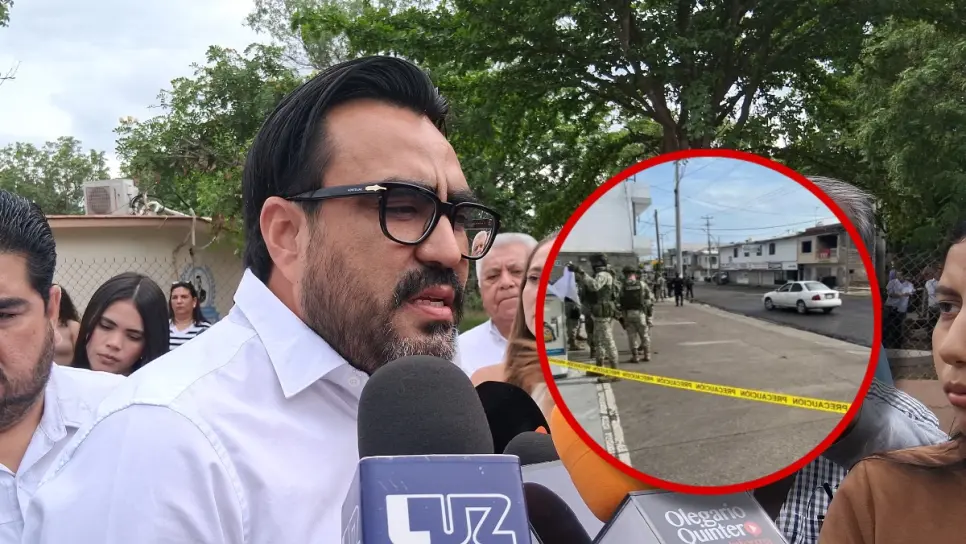 Gámez Mendivil lamenta el asesinato del comandante municipal en la Kz4, Culiacán