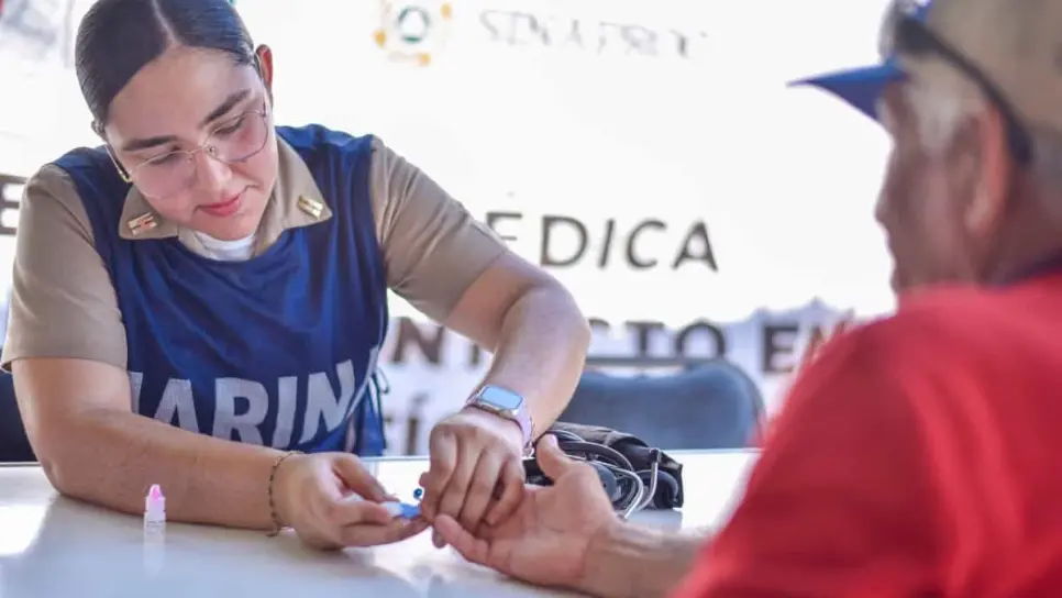Secretaría de Marina lleva Brigadas Médicas Gratuitas al Ejido Los Suárez en Ahome