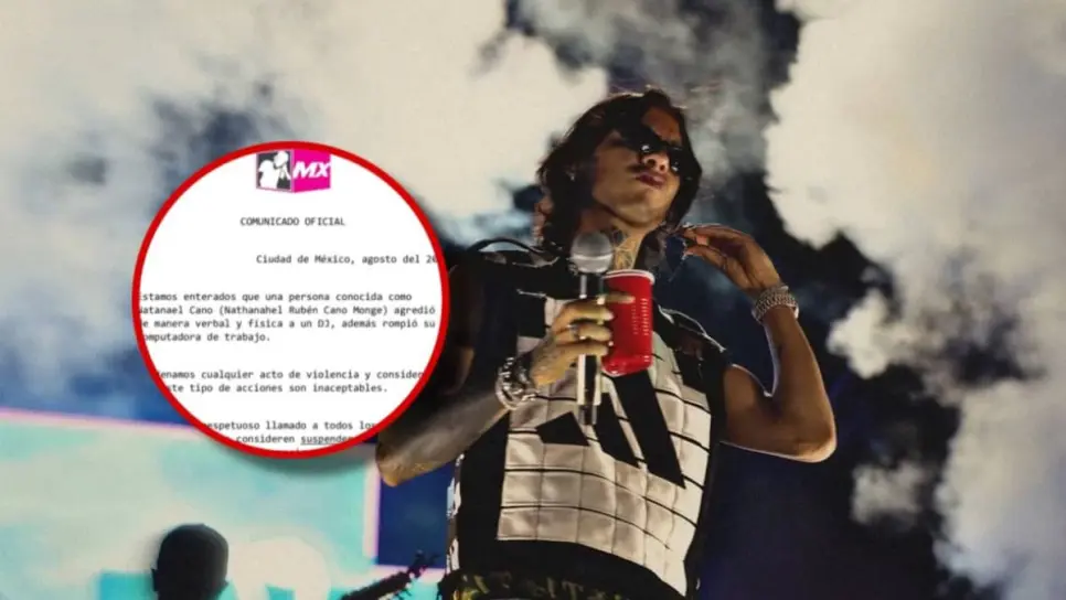 Llaman a boicot contra Natanael por agredir a un dj mexicano en pleno concierto