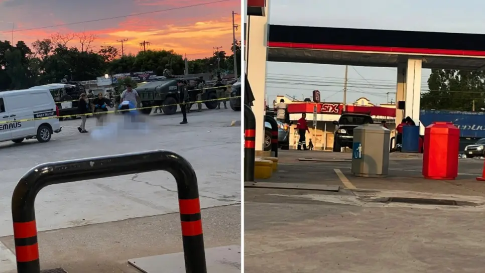 Tenía herida de bala el motociclista encontrado sin vida en gasolinera de Villa Juárez, Navolato