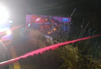 Muere joven trailero en Las Brisas, Guasave, quedó prensado en la cabina