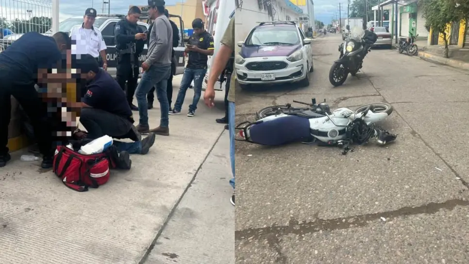 Por chocarlo, hombre agrede a otro con un machete en Villa Unión, Mazatlán