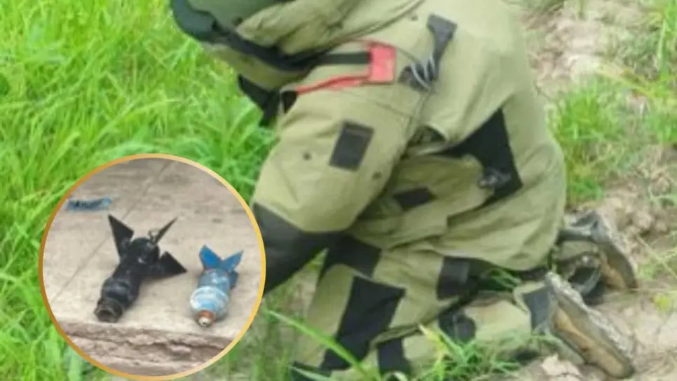 En Escuinapa, militares desactivan explosivos artesanales localizados en la zona rural