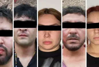 Estos son los 6 detenidos y el material asegurado en la balacera en la Loma de Rodriguera, Culiacán