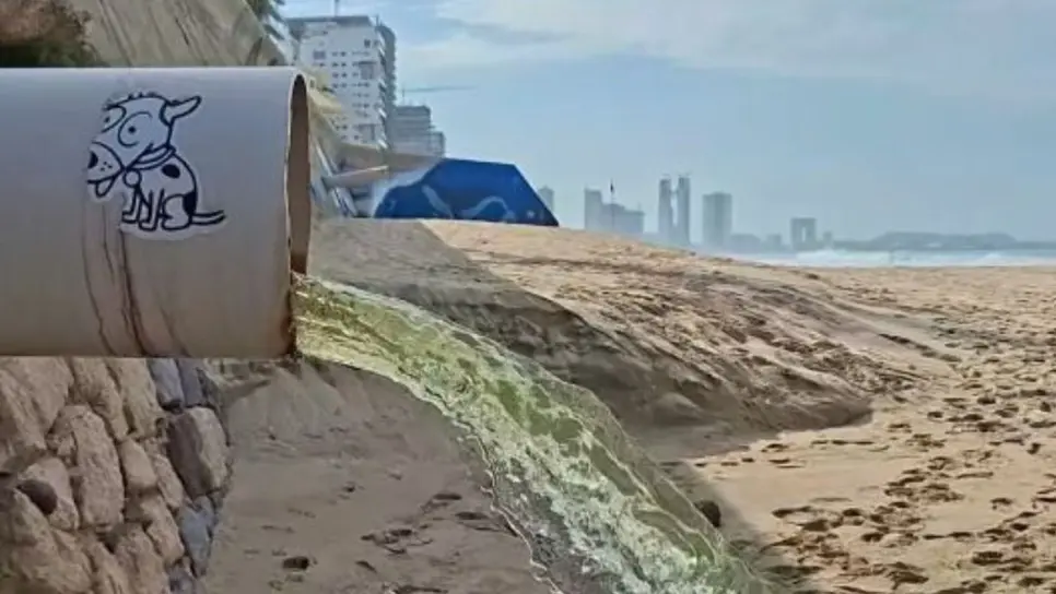 Se descarta derrames de aguas negras en playas del Malecón de Mazatlán