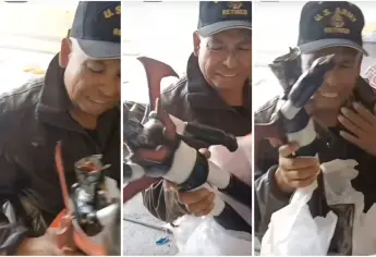 Le regalan un “Mazinger Z”, el juguete que siempre quiso, y así reaccionó | VIDEO