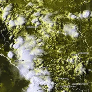 Continúa el pronóstico de lluvias fuertes en el noroeste de México