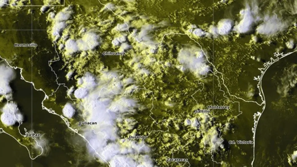 Continúa el pronóstico de lluvias fuertes en el noroeste de México