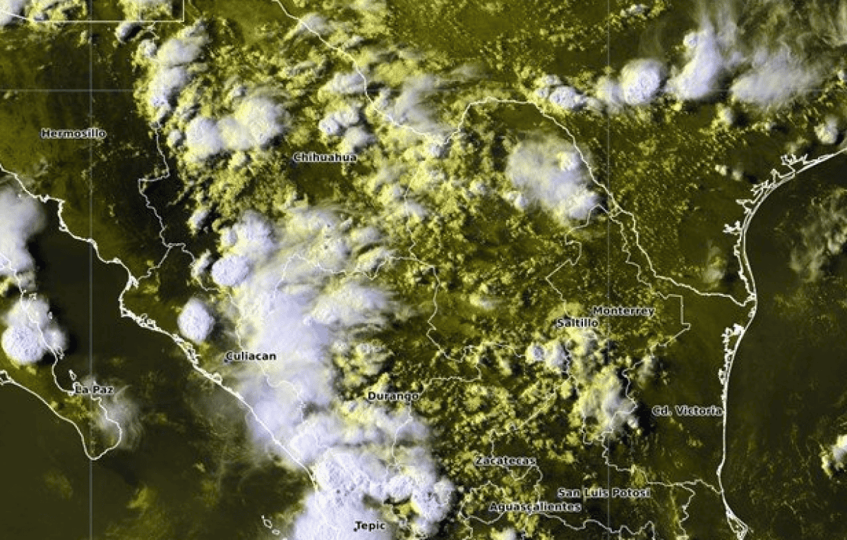 Continúa el pronóstico de lluvias fuertes en el noroeste de México
