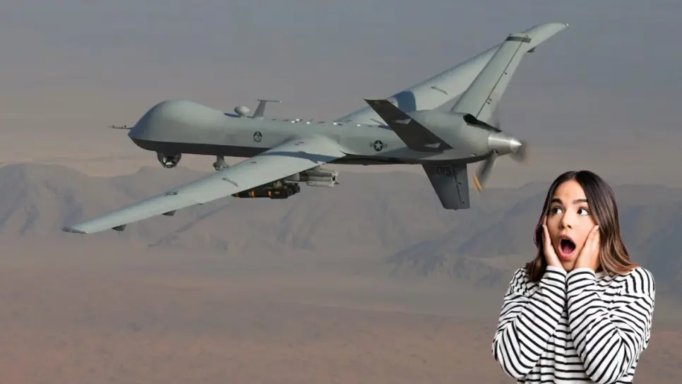 Así es el avanzado dron estadounidense que sobrevuela el territorio mexicano Así es el avanzado dron estadounidense que sobrevuela el territorio mexicano
