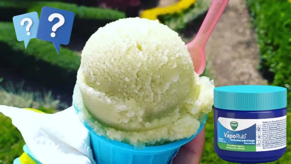 Nieve de vaporub, ¿Dónde la venden?, ¿La probarías? Nieve de vaporub, ¿Dónde la venden?, ¿La probarías?