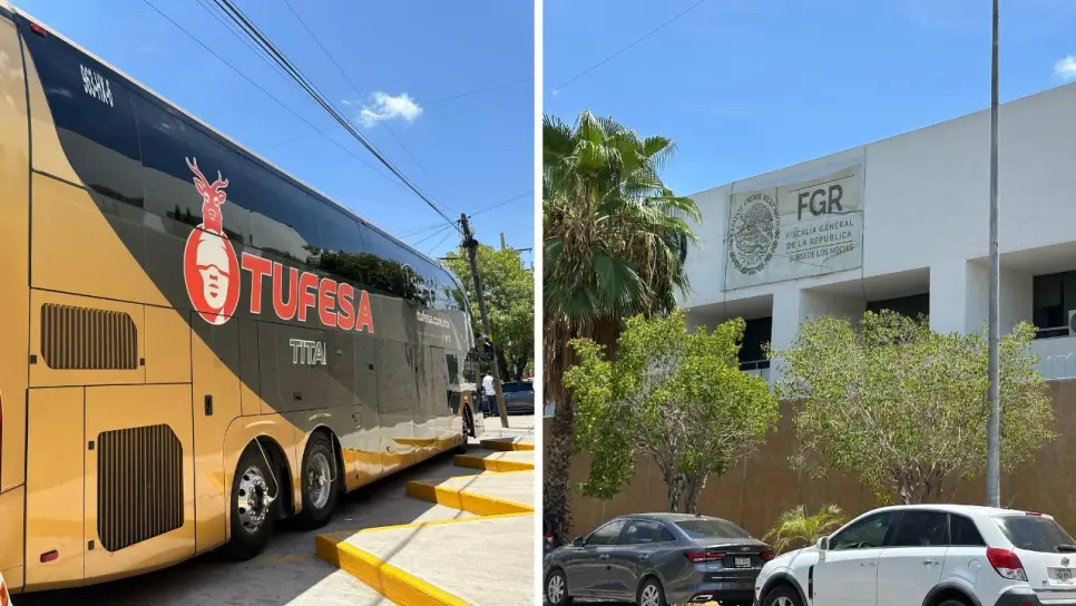 Tras las rejas los dos choferes de un autobús, los vinculan por contrabandear 22 kilos de fentanilo y heroína Tras las rejas los dos choferes de un autobús, los vinculan por contrabandear 22 kilos de fentanilo y heroína