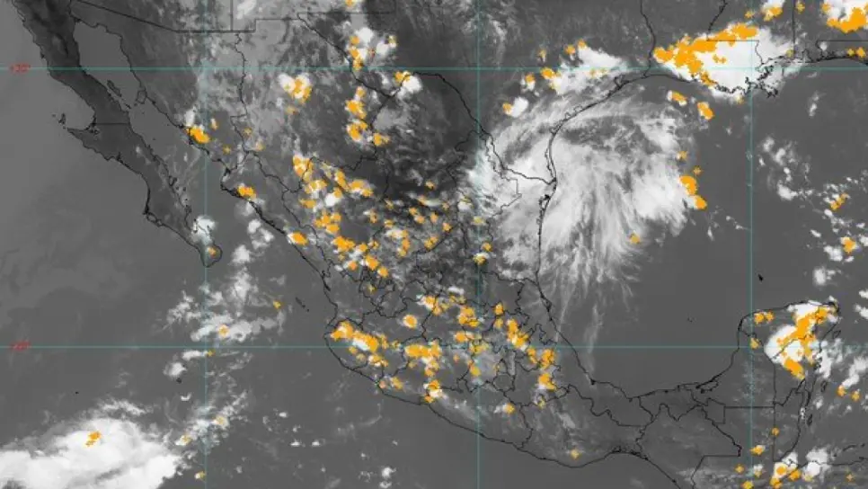 Se esperan lluvias fuertes a muy fuertes en el noroeste de la República Mexicana
