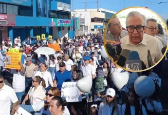 Todo el mundo tiene derecho a manifestarse, Rocha por marcha para exigir paz en Culiacán