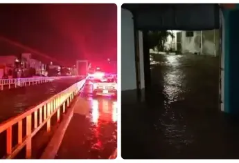 Intensa lluvia en Culiacán dejó afectaciones en viviendas y rescate de personas varadas
