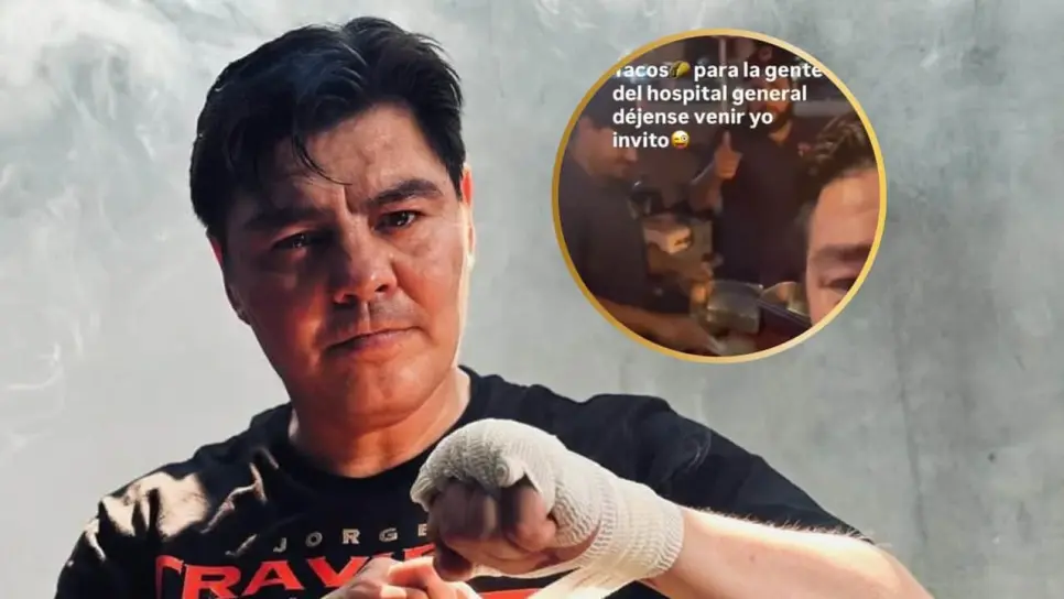 El Travieso Arce lleva tacos GRATIS al Hospital General de Los Mochis | VIDEO