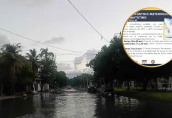 Alertan por más lluvias en el norte de Sinaloa de acuerdo al Servicio Meteorológico