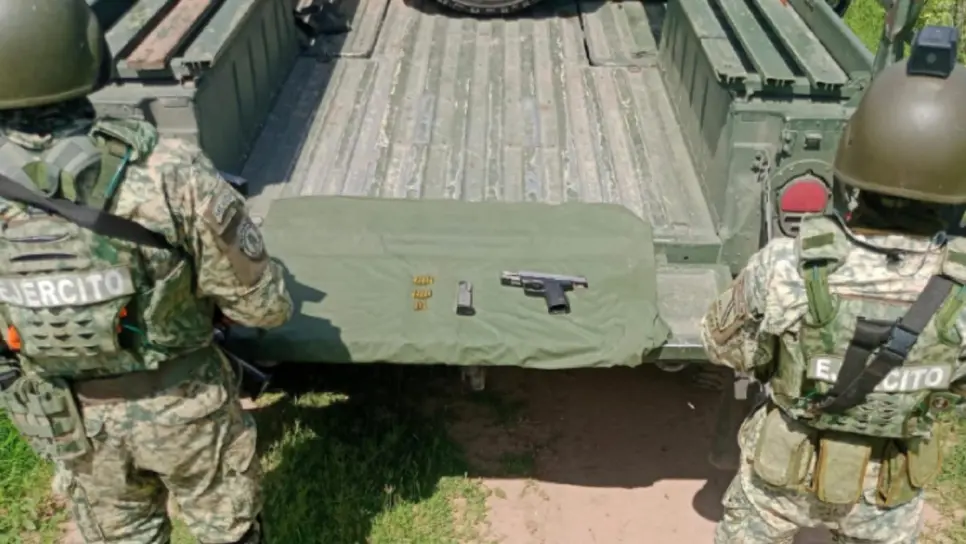 Aseguran un arma, un cargador y cartuchos en Navolato Aseguran un arma, un cargador y cartuchos en Navolato