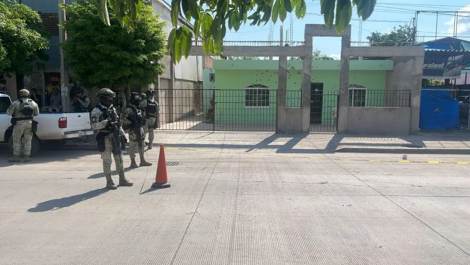 Atacan a balazos una vivienda en la colonia 5 de Febrero en Culiacán Atacan a balazos una vivienda en la colonia 5 de Febrero en Culiacán