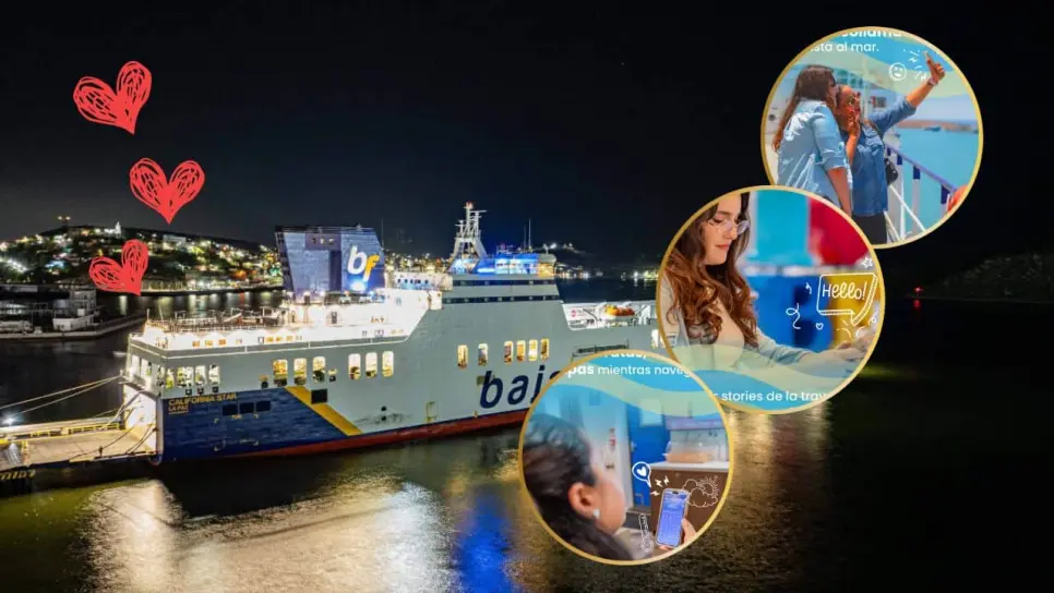 Baja Ferries incluye este esencial servicio en las cabinas de sus barcos