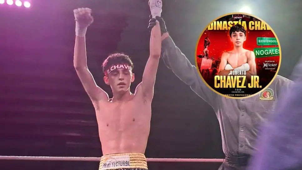 Roberto Chávez Jr. ya tiene fecha para su segunta pelea profesional en Nogales, Sonora