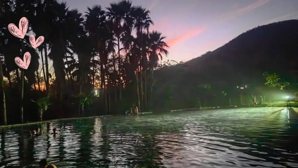 Conoce la alberca natural de aguas termales en Choix que puedes visitar | FOTOS