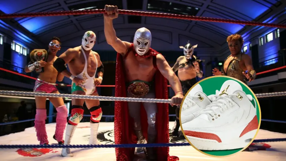 Tenis Jordan rinden homenaje a la Lucha Libre Mexicana Tenis Jordan rinden homenaje a la Lucha Libre Mexicana