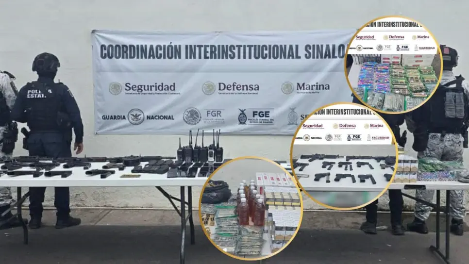 Nuevo esculque en Penal de Culiacán; hallan rifles, pistolas y más droga