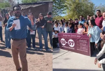 Alcalde de Culiacán destaca que después de 500 años San Lorenzo y Tepuche reciben pavimentación y drenaje