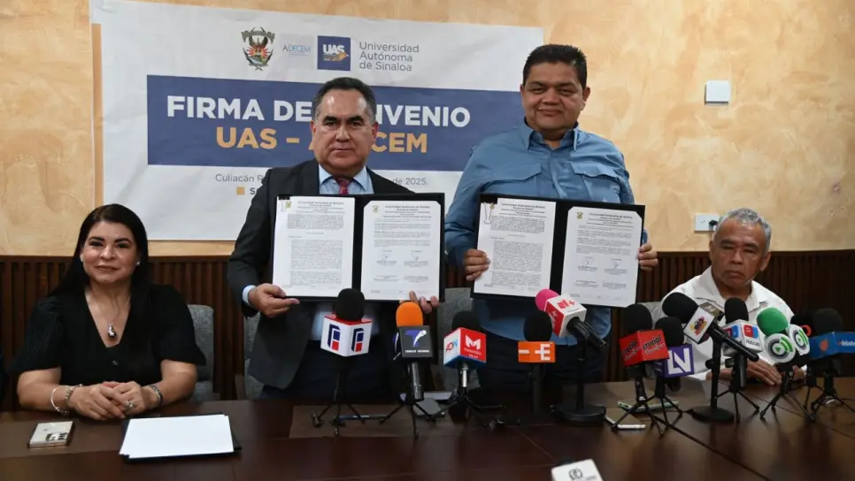 UAS y Alianza para el Desarrollo de la Competitividad de las Empresas firman convenio de colaboración, vinculando la educación y la cultura UAS y Alianza para el Desarrollo de la Competitividad de las Empresas firman convenio de colaboración, vinculando la educación y la cultura