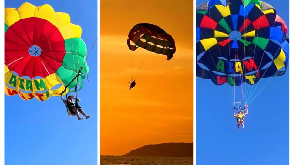 Esto es lo que cuesta volar en parachute sobre las playas de Mazatlán