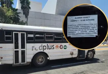Difunden volantes falsos sobre cambios de rutas de autobuses en Los Mochis