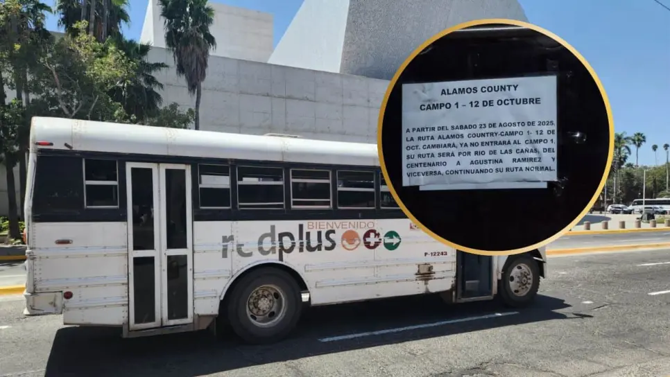 Difunden volantes falsos sobre cambios de rutas de camiones urbanos en Los Mochis Difunden volantes falsos sobre cambios de rutas de camiones urbanos en Los Mochis